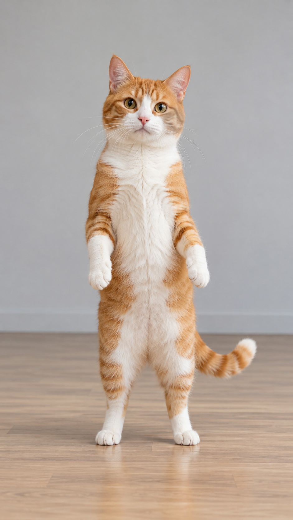 Chat original roux et blanc — image d’entrée